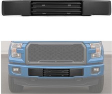Front Bumper Cover Compatible with 2015-2017 Ford F150 W/O Block Heater Grille