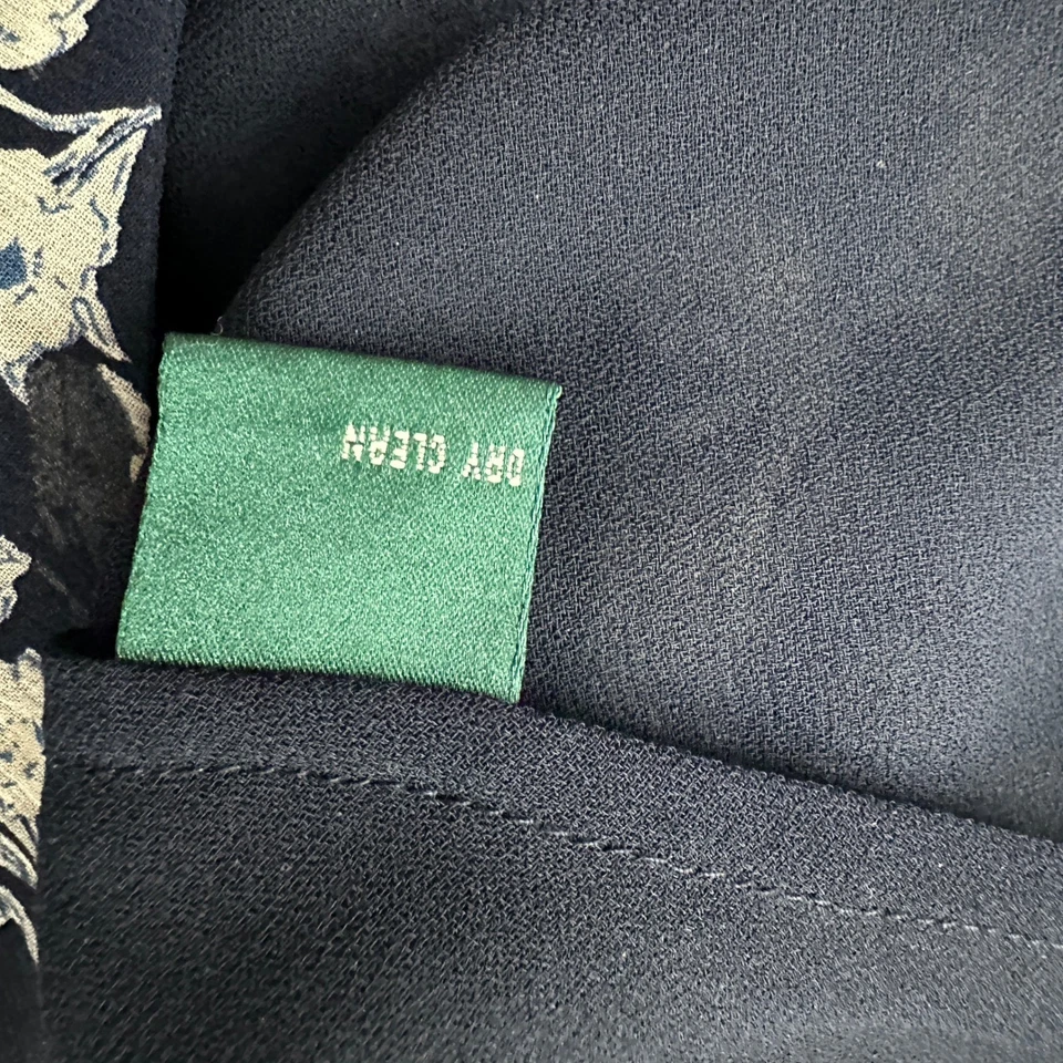 Falda Midi Lauren Ralph Lauren Mujer Seda Cottagecore Talla L Floral Boho Fluida Foto 4 de 4