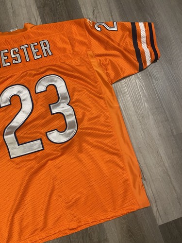 Devin Hester Chicago Bears Orange Reebok Authentic Jersey Size 52 Stitched - Picture 7 of 9
