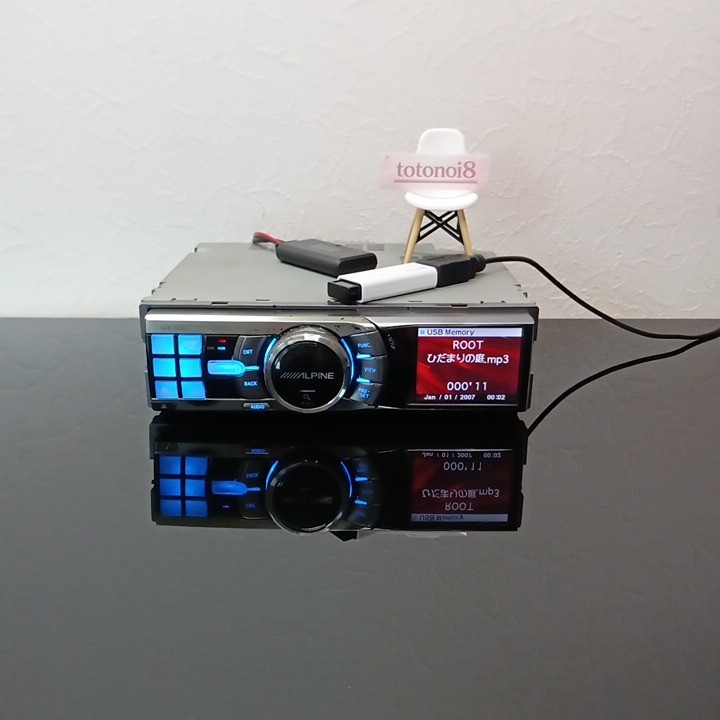 ALPINE iDA-X001 Car Audio Digital Media Receiver 1DIN Bluetooth