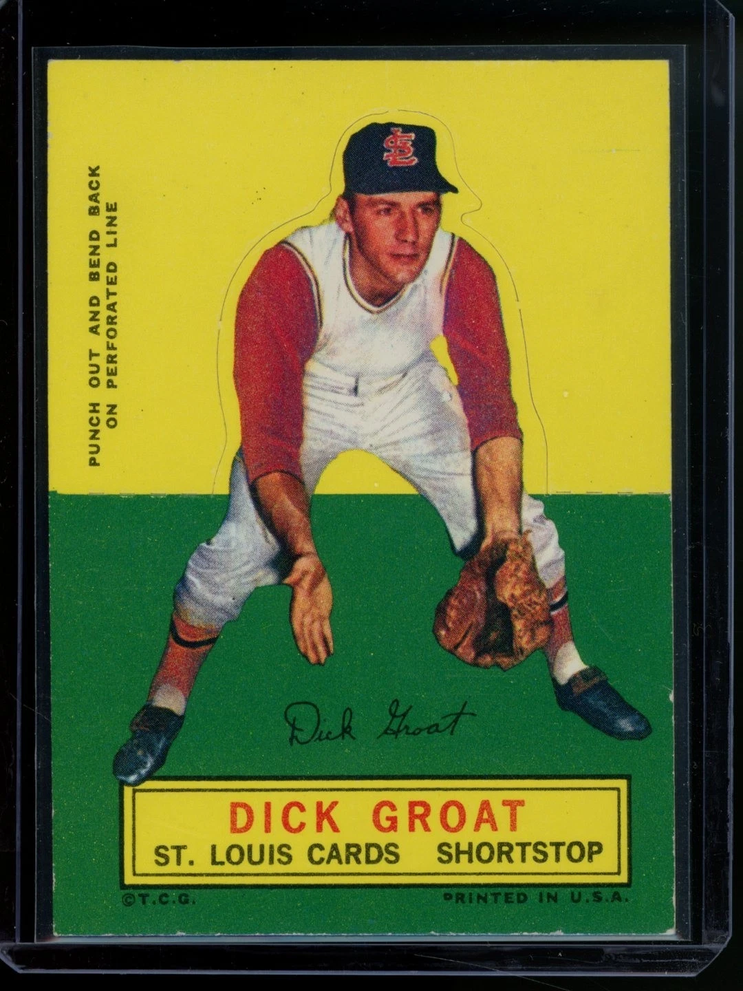 1964 Topps Stand Ups Set-Break # 30 Dick Groat EX