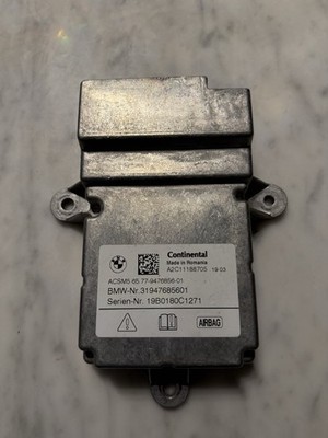 BMW Toyota Supra Continental SAFETY RESTRAINT ACSM5 SYSTEM CONTROL MODULE
