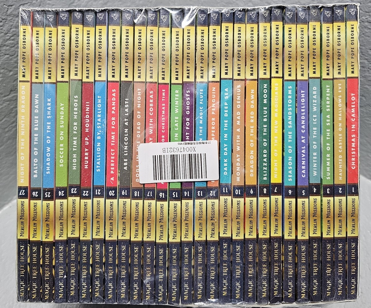 洋書 Magic Tree House Merlin Missions 1-25 Amazon.com: Magic Tree House Merlin Missions Books 1-25