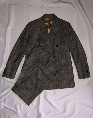 Gabriele Pasini Suit Set Up Gray Brown Size 46 M Used
