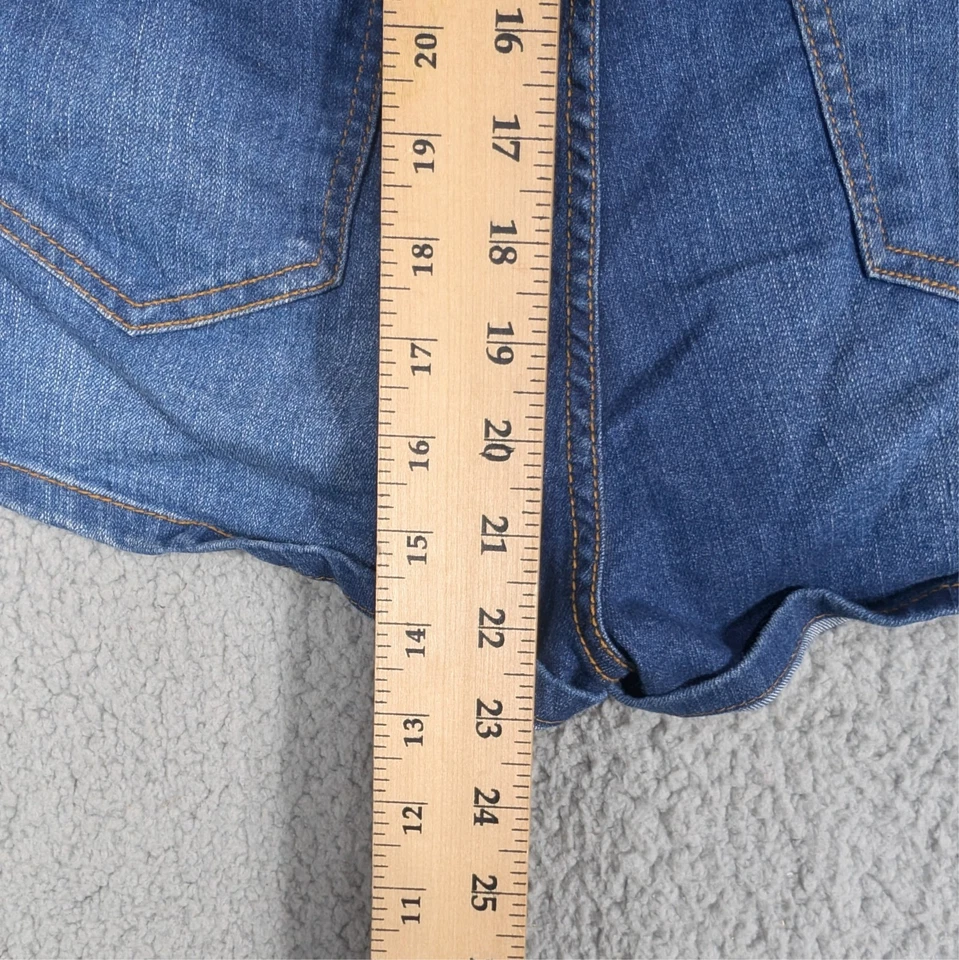 Macacão Bongo Romper Feminino Tamanho 11 Azul Denim Y2k Shorts - Imagem 4 de 4