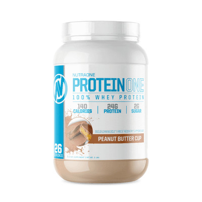 Nutraone Proteinone Whey Protein Promote Recovery Peanut Butter Cup 2lbs
