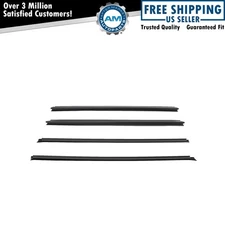 Door Window Belt Weatherstrip Kit For 94-02 Dodge Ram 1500 Ram 2500 Ram 3500