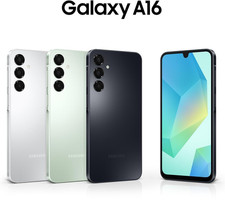 GSM Unlocked   Samsung Galaxy A16 4G LTE 128GB A165M 3 Colors 6.7'' - Excellent