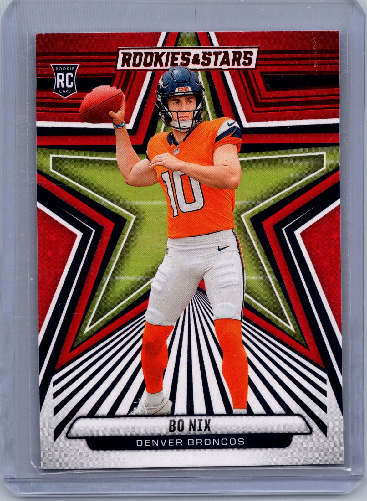 2024 Panini Rookies & Stars #108 Bo Nix Red