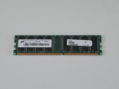 Micron 256MB DDR-266MHz PC-2100 Non-ECC Unbuffered UDIMM CL2.5 2Rx8 2.5V 184-Pin