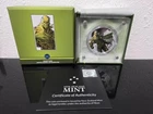 2021 1 Oz Silver Swamp Thing Justice League Silver Coin Niue NEW COA
