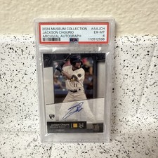2024 Topps Museum Collection - Archival Autographs Jackson Chourio #AA-JCH /299