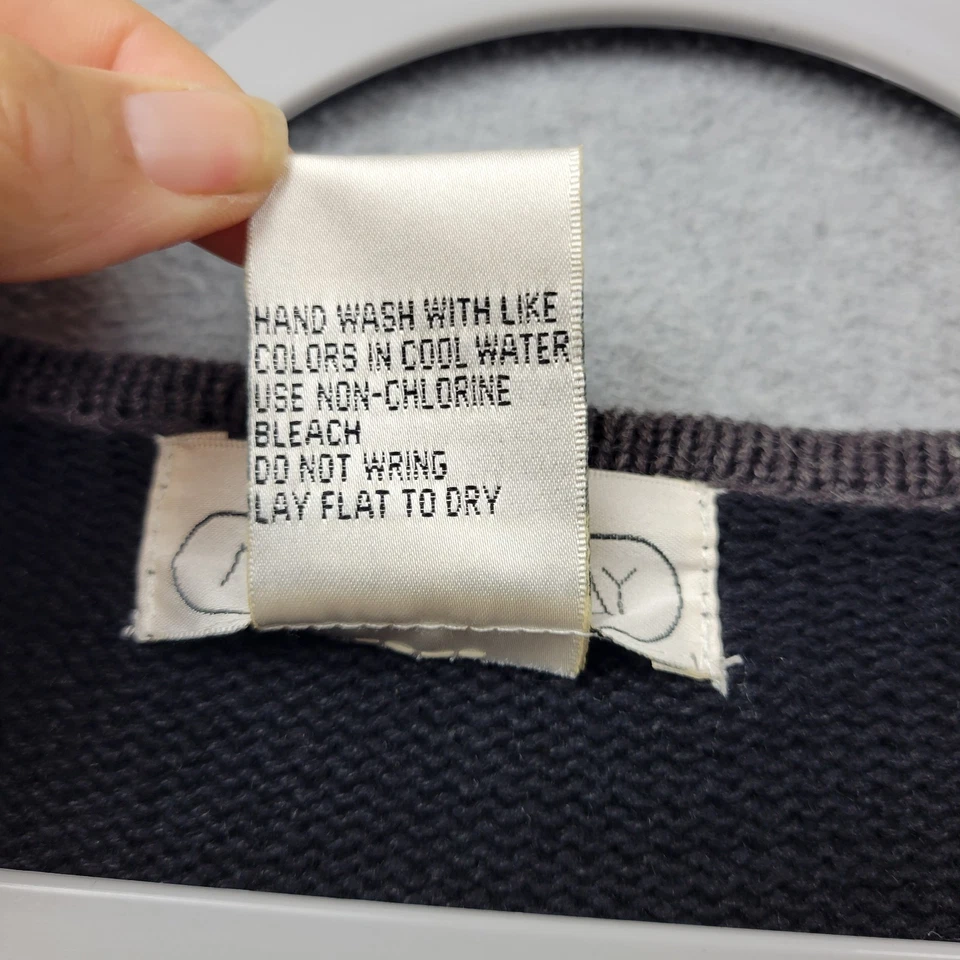 Vintage Mandal Bay Cardgan Womens XL Black Knit Santa Snowman Holiday Sweater - Image 4 of 4