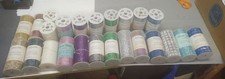 24 Rolls of Nicole RHINESTONE MESH RIBBON Crafts Home Decor 6  X 3 Yards