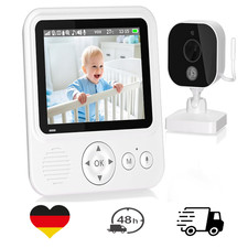 Babyphone mit Kamera 720P IPS Video 2000mAh A...