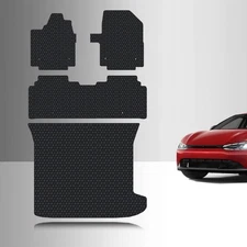 ToughPRO Full Set Floor Mats Black For KIA EV6 All Weather 2025-2026