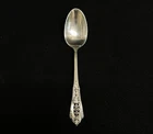 25.2g Sterling Flatware Wallace International Sterling Rose Point Teaspoon 6”
