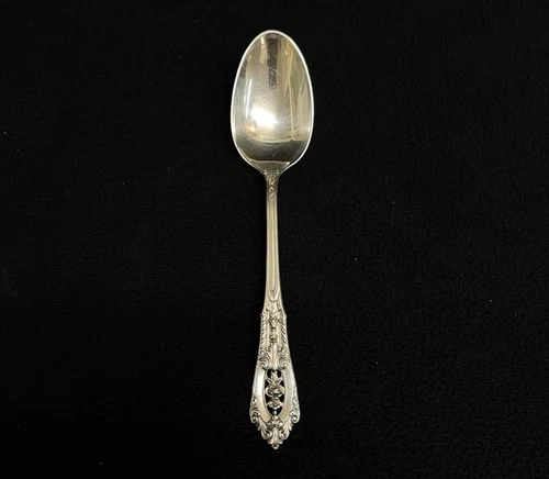 25.2g Sterling Flatware Wallace International Sterling Rose Point Teaspoon 6”