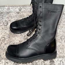 Bates 11” Paratrooper Side Zip Boots Men’s Size 9.5M Black Tactical NWOB