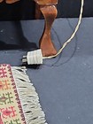 VINTAGE DOLLHOUSE WOODEN MINIATURE FURNITURE LOTRUG,  TABLE, WALL PICS, LAMP++ — photo 8