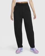 NEW Nike Sportswear Women's Tech Fleece Sweatpants - CW4294-010 - Black - Large