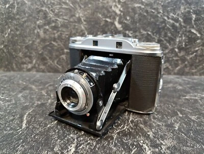 Agfa Isolette III Vintage Kamera 85mm f/4.5 Apotar Objektiv klappbar Mittelformat - Bild 1 von 4