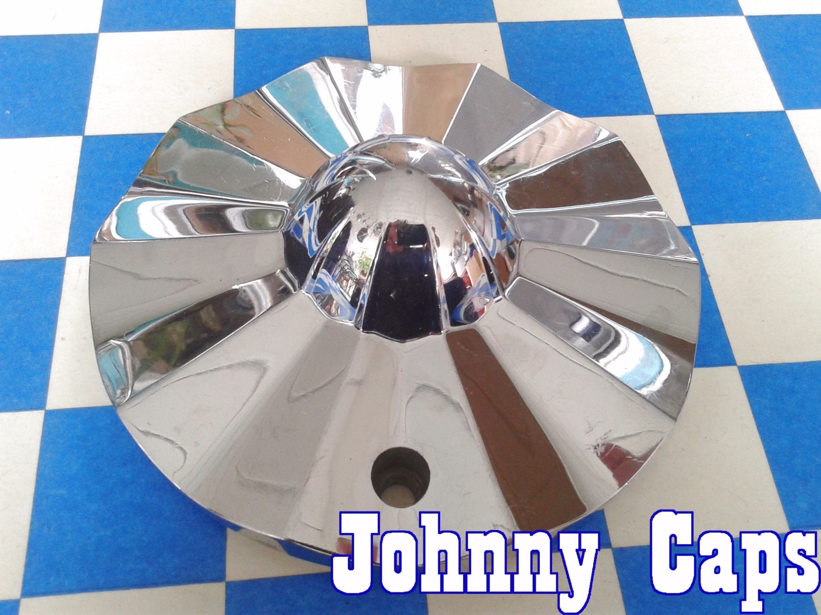 UNKNOWN NO LOGO Wheels Chrome Center Caps RT-06 Custom Wheel [42] Center Cap (1)
