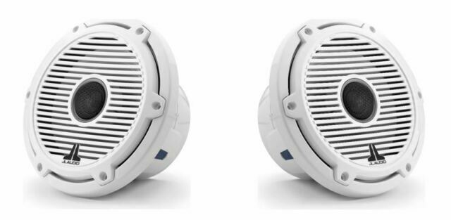 Jl Audio M6 0x C Gwgw 125w 8 8 Marine Coaxial Speakers Pair Gloss White For Sale Online Ebay