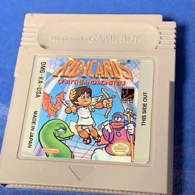 KID ICARUS: Of Myths And Monsters (Nintendo GameBoy, 1991) Tested