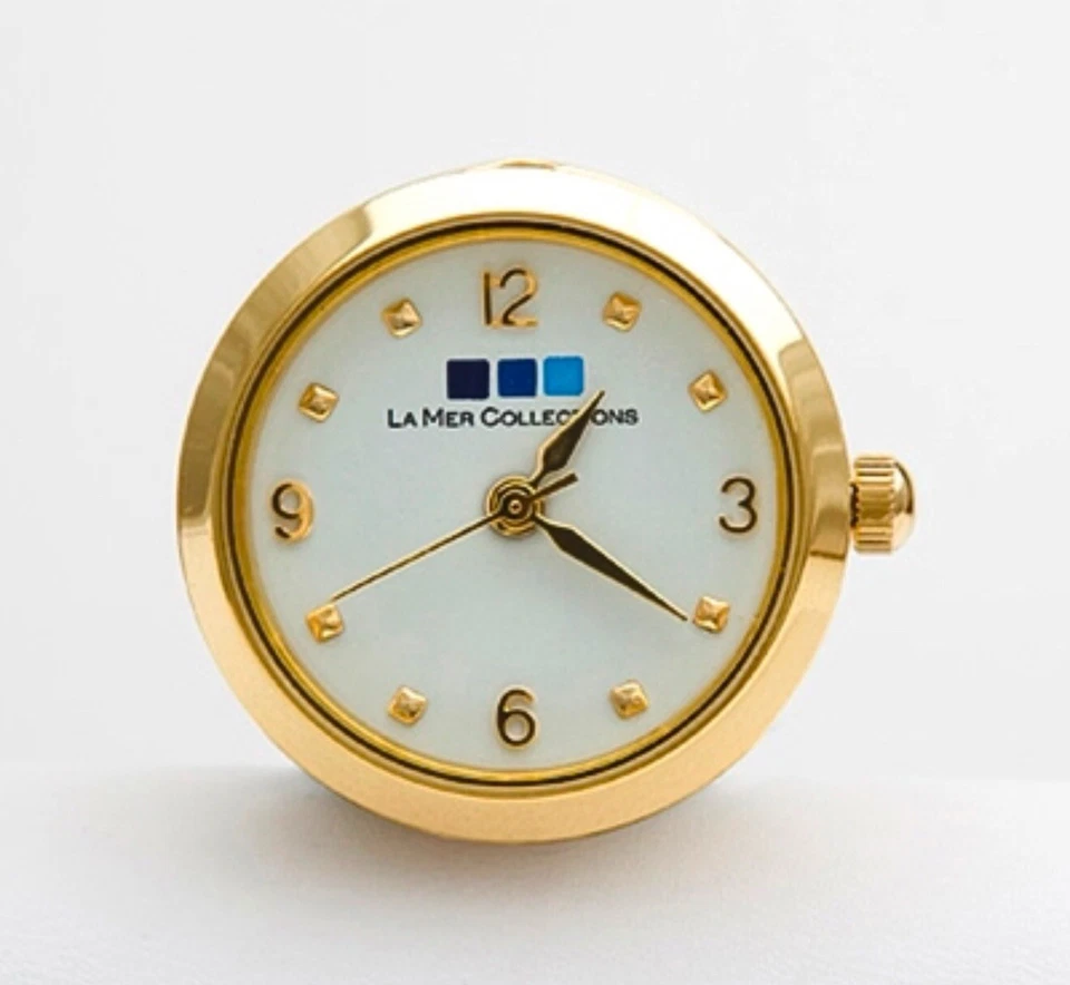 Reloj Anillo Colección La Mer Acabado Oro IP Vintage Talla 7 Foto 3 de 3