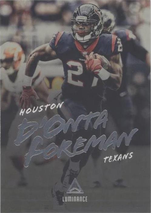 2018 Panini Luminance D'onta Foreman #93 - 1 of 2