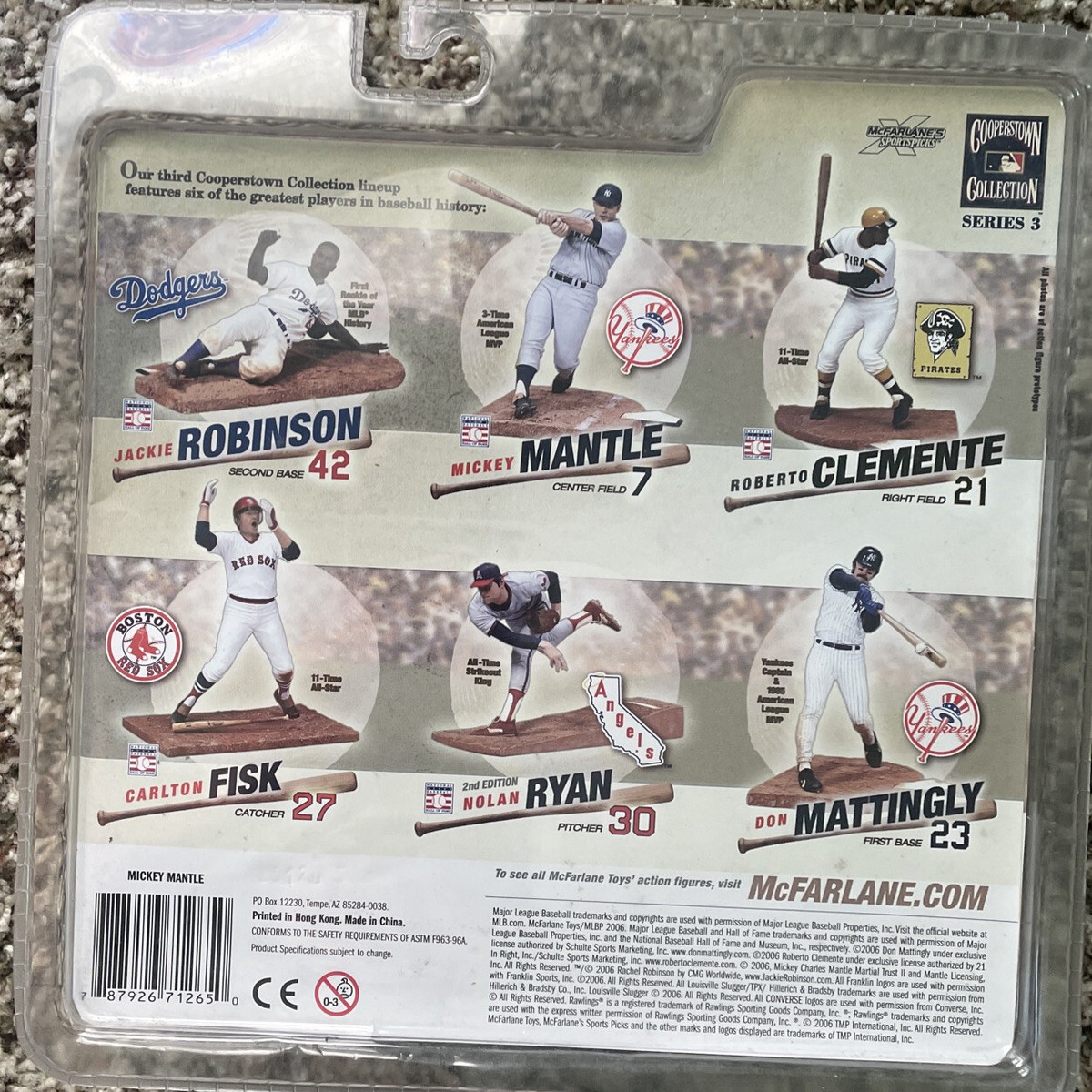 MLB ミッキーマルトン マクファーレントイズ Amazon.co.jp: マクファーレントイズ MLB ミッキー・マントル