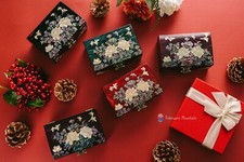 February Mountain Mother of Pearl Jewelry Box Handmade Korean Gifts for Women