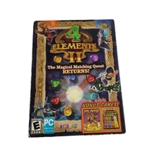 4 Elements II Computer Game AMR by Encore PC CD-Rom Game Puzzle eGames