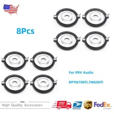 8 x Titanium Diaphragm 1.5" For PRV Audio TW600Ti PRV-RPTW700Ti Driver 8 Ohms