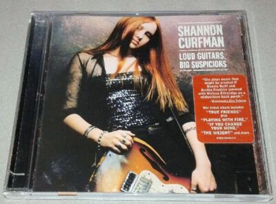 SHANNON CURFMAN-LOUD GUITARS,BIG SUSPICIONS-CD-(BLUES ROCK) | eBay
