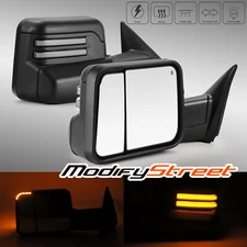 FOR 02-09 RAM 1500/03-09 2500/3500 POWER/HEATED TOWING MIRRORS SMOKE LED SIGNAL
