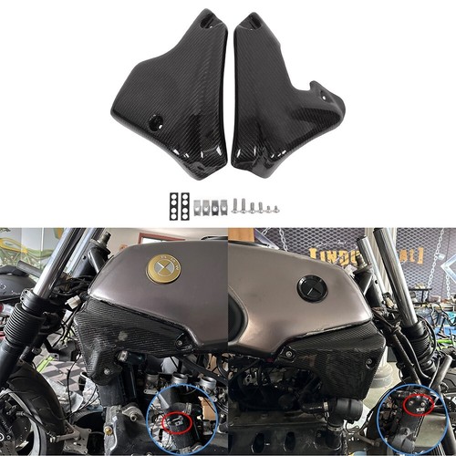 For BMW K100 Side Panels Tank Protector Cover 100% Carbon Fiber -Type B Gloss - Bild 3 von 22