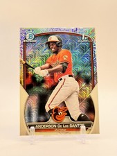 2023 Bowman Chrome Mega Box Anderson De Los Santos 1st Bowman Mojo Refractor 