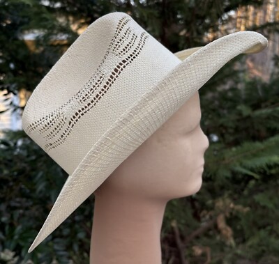 Chapeau de Cowboy Paille Bighorn STETSON | Henri Henri - Henri Henri