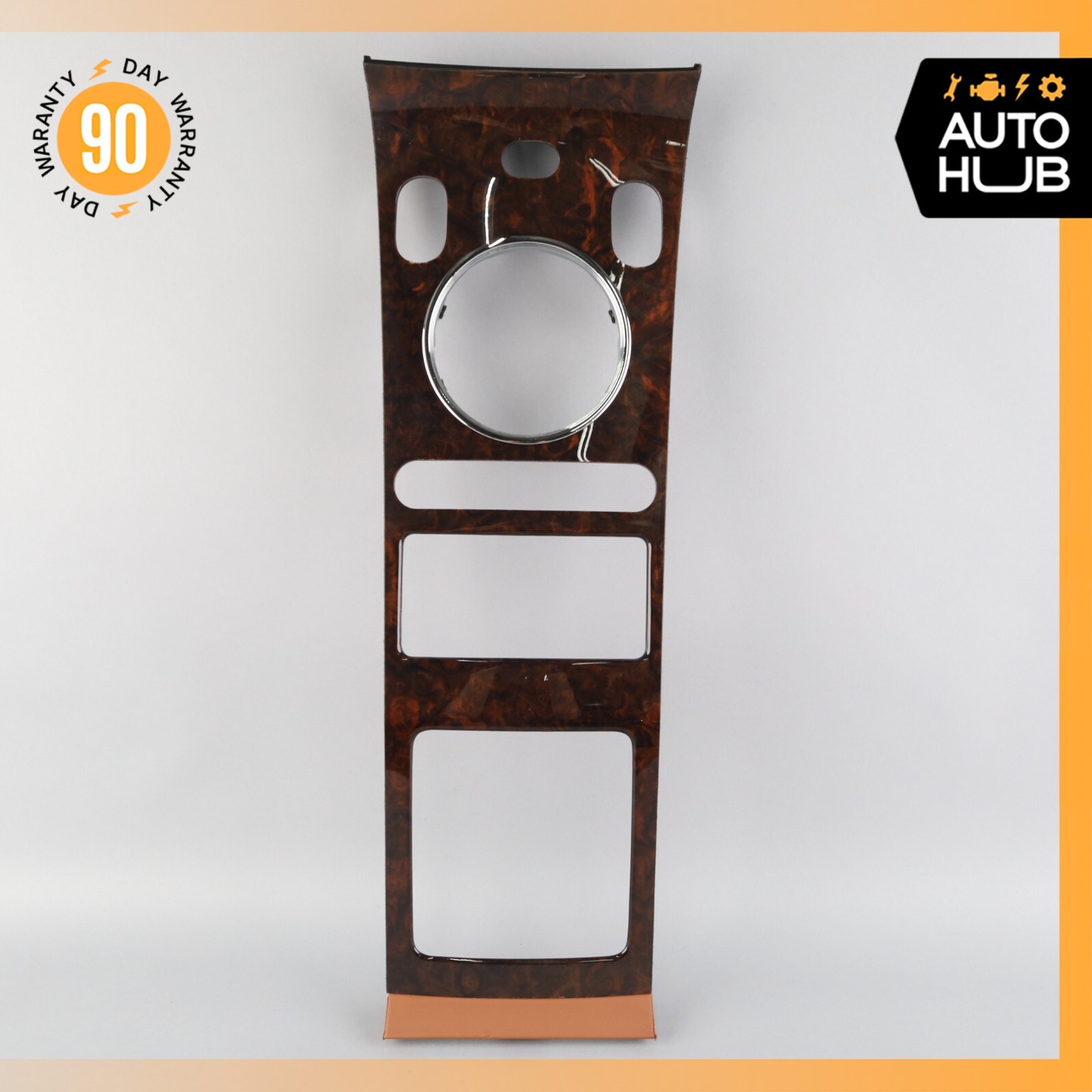 03-13 Bentley Continental GT GTC Center Console Shifter Trim Bezel Wood OEM 53k