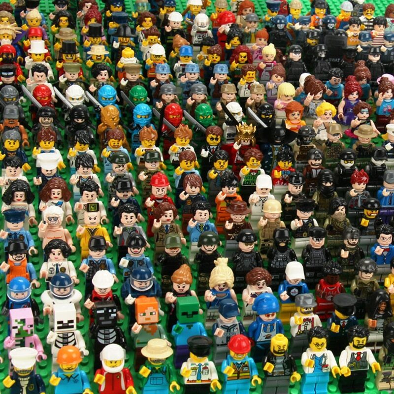 120pcs/lot NEW LEGO TYPE PEOPLE Building Blocks Figures eBay