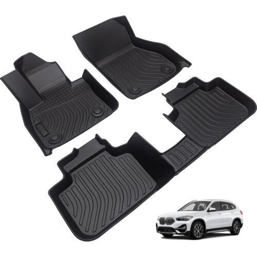 Repuesto alfombrillas coche BMW X1 F48 2016-2022 revestimientos todo tipo de clima 3D - Imagen 4 de 11