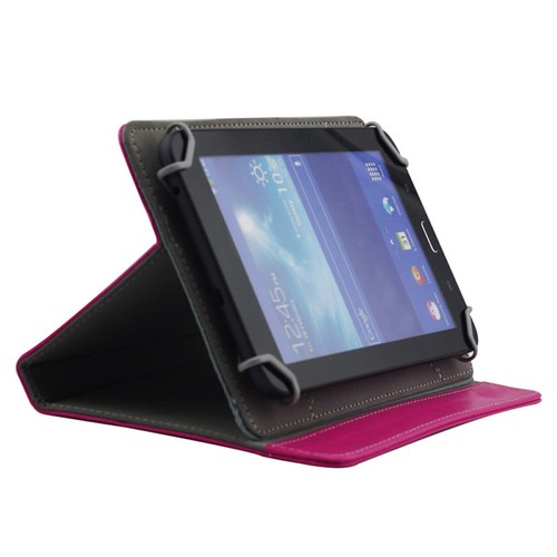 For Samsung Galaxy Tab A7 10.4" SM-T500 T505 Universal Plain Leather Case Cover - Picture 19 of 25