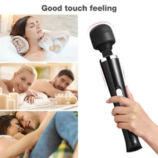 20-speeds Full Body Handheld Massager Wand Vibrating Massage MagicTherapy Motor
