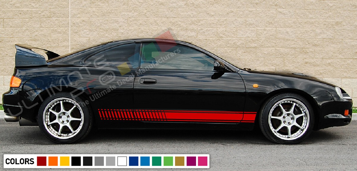 Sticker Decal Stripe Kit for Toyota Celica ZZT231 GT-S LED