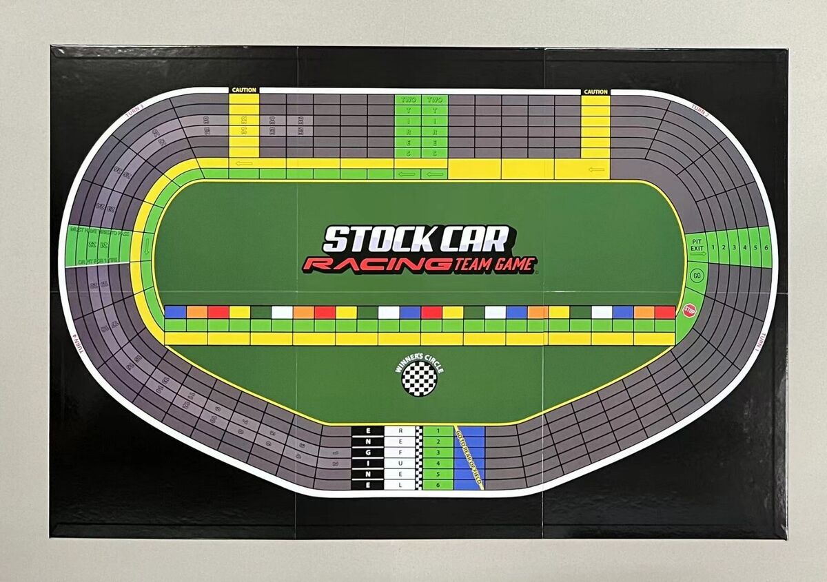 The Stock Car Racing Team Game