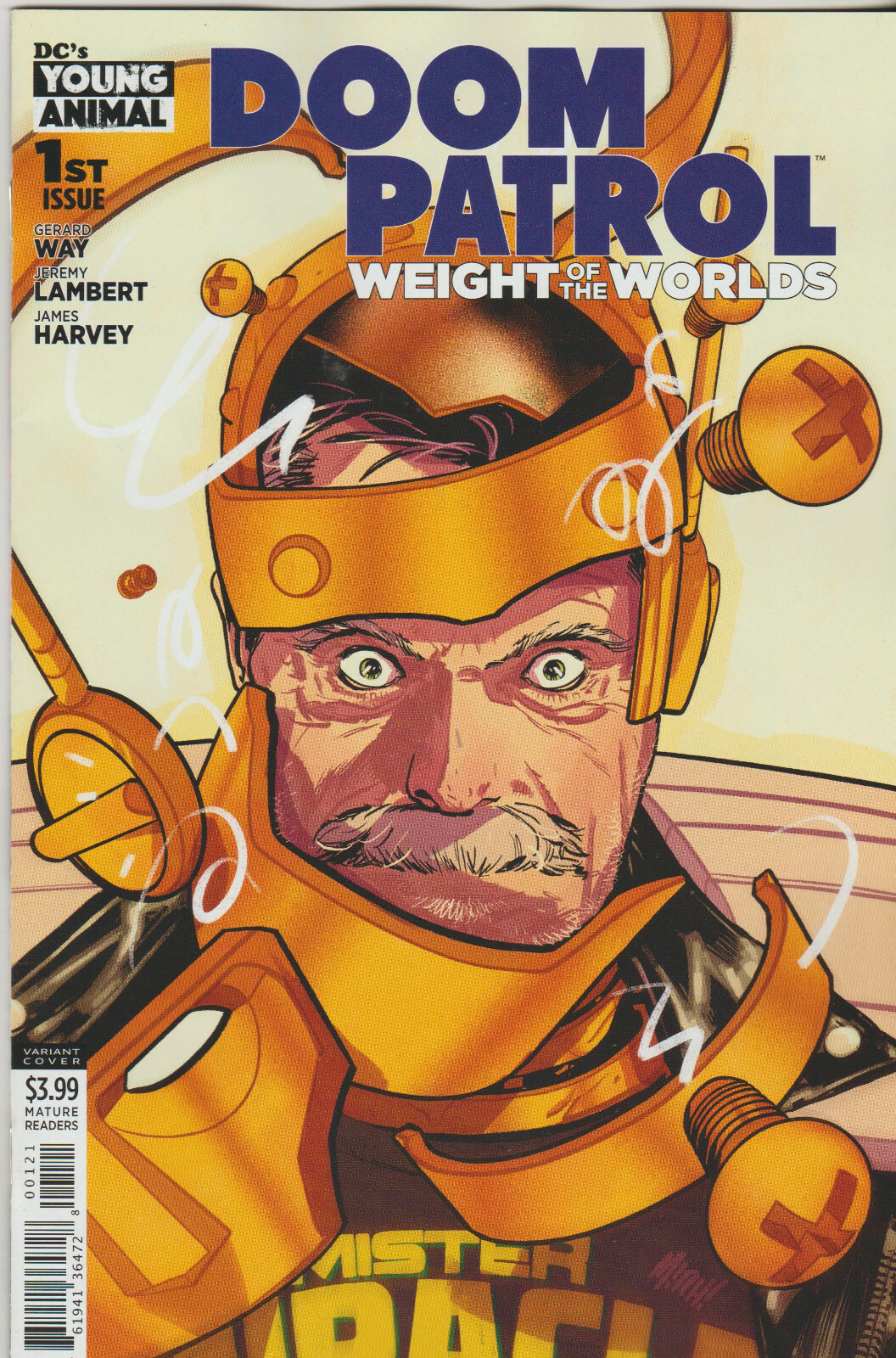 DC YOUNG ANIMAL COMICS DOOM PATROL WEIGHT OF THE WORLDS #1 SEP 2019 VARIANT NM