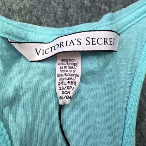 VICTORIA'S SECRET Womens Racer Back Tank Top Blue XS - Picture 3 of 8