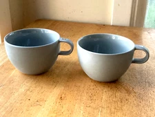 Set of 2 new Nespresso Espresso Coffee Cups - Big Game Collection Matte Grey